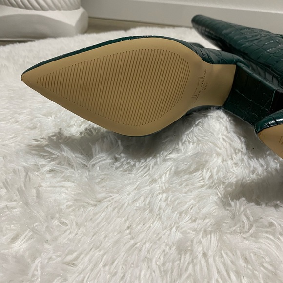 MARC FISHER Giancarlo Knee High Boot In Dark Green 300 Size 5 NIB - Picture 7 of 16